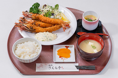 海老フライ定食